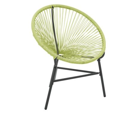 Vrtna stolica Acapulco od poliratana zelena