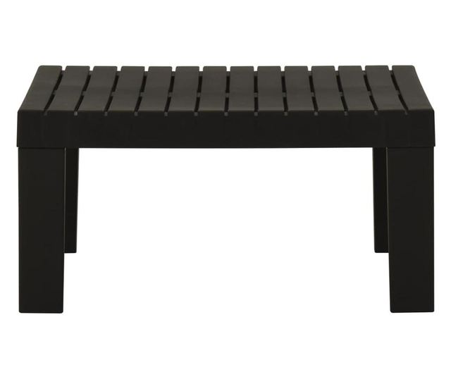 Masă de grădină, gri, plastic