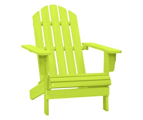 Vrtni stol Adirondack trden les jelke zelen 