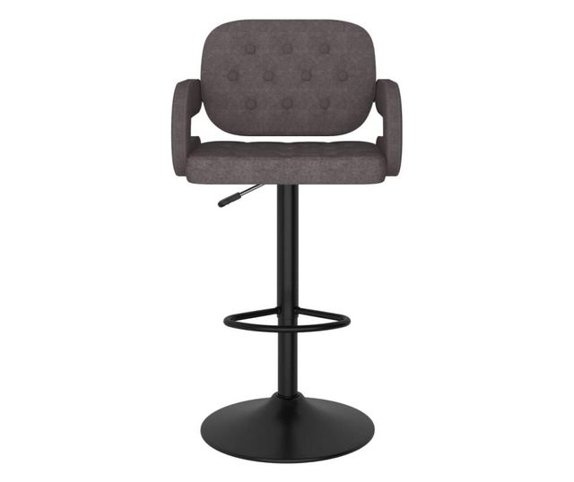 Barski stoli, 2 kosa, taupe siva, blago