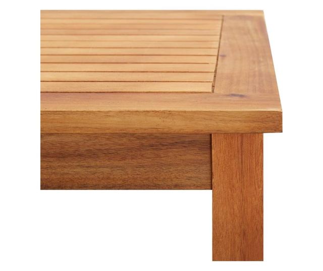Măsuță de cafea de grădină, 60x60x36 cm, lemn masiv acacia