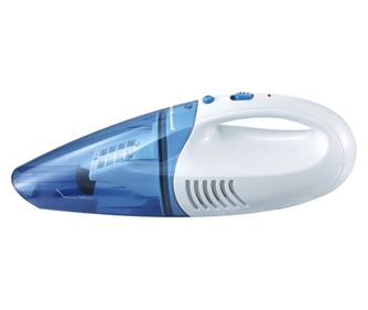Безжична прахосмукачка за сухо и мокро Techwood TAS-49, 4.8V, 500 ml, Аксесоари, Син/бял
