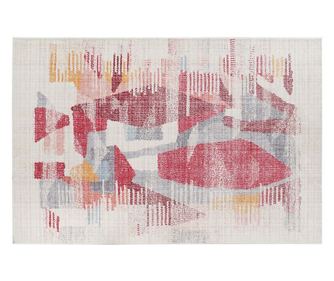 Covor DKD Home Decor Abstract Multicolor (122 x 180 x 0,7 cm)