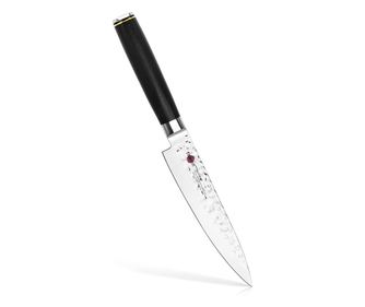 Fissman-Kensei Kojiro univerzális kés, AUS-8 acél, 14 cm, ezüst/fekete színben