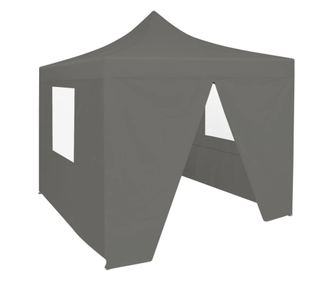 sszecsukhat parti stor, 4 oldalfal, antracit, 3 x 3 m