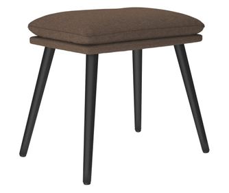 Табуретка, таупе, 45x29,5x39 см, текстил