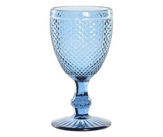 Чаша DKD Home Decor, Кристал, Син, 240 ml