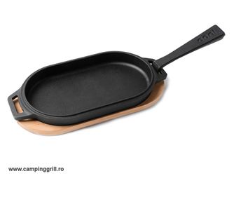 Tigaie ovala de fonta Ooni