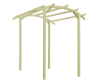 Vrtna pergola od impregnirane borovine 180 x 197 x 210 cm