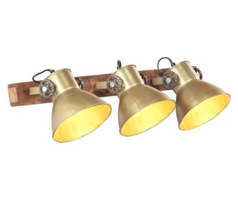 Lampă de perete industrială, arămiu, 65 x 25 cm, E27