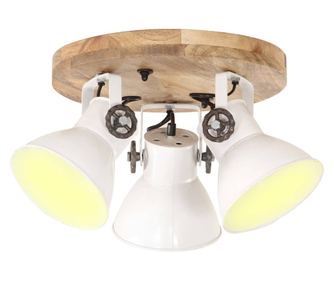 Lampă de tavan industrială, alb, 42 x 27 cm, 25 W, E27