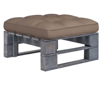 Tabureti od drvenih paleta, sivi, tretirani bor.