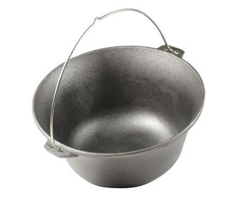 Bogrács, öntöttvas, 7.2 L, Prémium