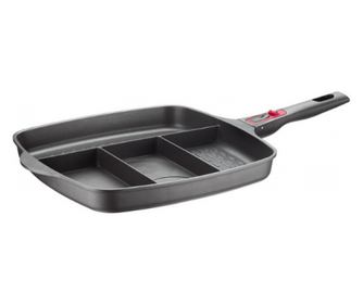 Tigaie antiaderenta tip grill, 4 in 1, Pintinox Pro