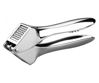 Преса и резачка за чесън с цинкови дръжки, 20 см