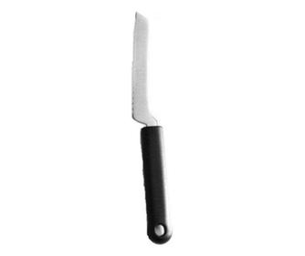 Cutit zimtat din inox pentru feliat rosii, 23 cm