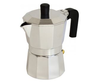 Cafetiera premium din aluminiu, Capri, 75 ml