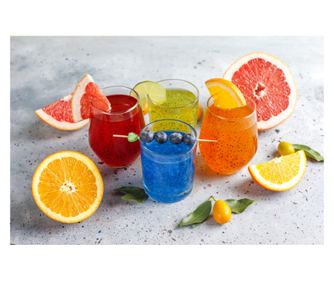 Samolepilna fototapeta Food28 - koktajl, 250 x 150 cm