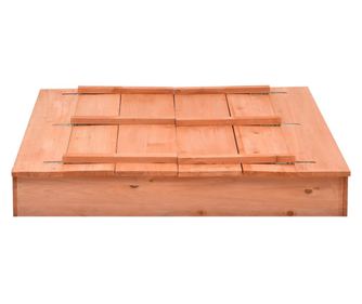 Písečná jáma, 95 x 90 x 15 cm, jedlové dřevo