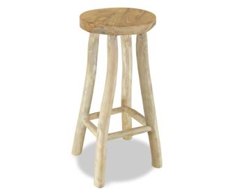 Barska stolica od masivne tikovine