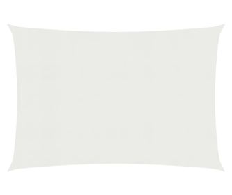 Tkanina za suncobran, bijela, 2,5 x 3 m, HDPE, 160 g/m²
