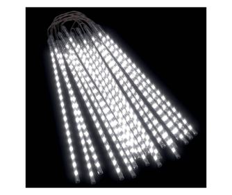Светещи метеори 20 бр 50 см студено бяло 720LED закрито/открито