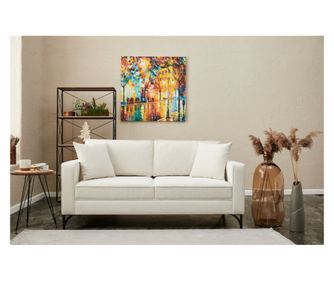 Dvosedežna sedežna garnitura 90x180x83 cm