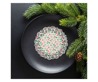 Napron de hartie – decor de Craciun – 26,5 cm – 10 buc / pachet