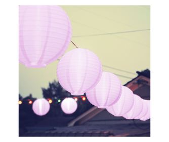 LED svetilka - Roza - 2 x AAA