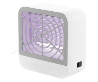 Lampa Tip Aparat  Anti Tantari cu UV si Suport de Perete BellFyd®, Montaj Perete sau Dulap, Functie LED, Acoperire 15 - 30 metri