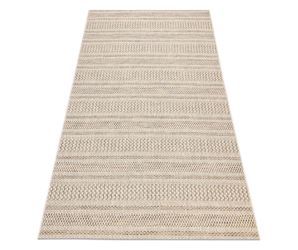 Sisal BOHO Rug 46209651 Beige Stripes 160x230 cm