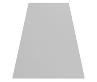 Килим противоплъзгаща основа RUMBA 1719 едноцветен светло сив 60x200 cm 60x200 cm