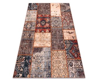 ANTIKA preproga ancient rust, moderna krpanka, grška pralna - terakota 80x150 cm
