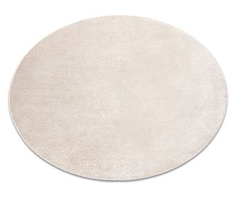 Килим колело CASHMERE бежово 312 обикновен кръг 100 cm krug 100 cm