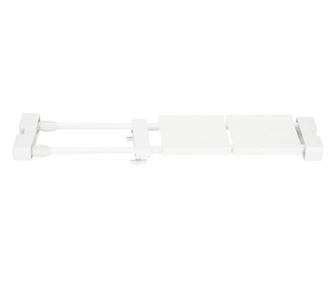 Raft retractabil pentru dulap, frigider sau alte spatii inguste, 10x36,5-55 cm, alb