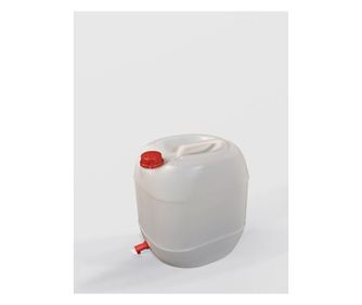 Kanta z nepredušnim pokrovom in pipo, 30 litrov, plastična, modra ali bela