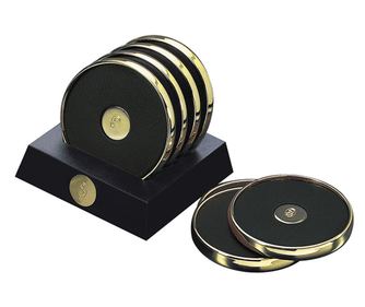 Set suporturi pentru pahare M-653 finisaj aur galben, El Casco