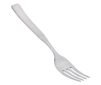 Комплект вилици Tableware, 3 бр, За основно ястие, Стомана, 18 см, Сив