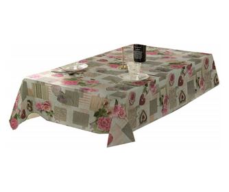 Fata de masa tip musama Pufo Romantic Roses, 120 x 140 cm