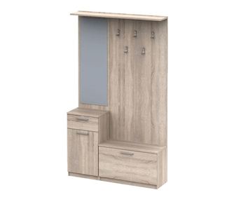 Komplet pohištva za predsobo bled naravni hrast sonoma Noko 111x30x185,5 cm