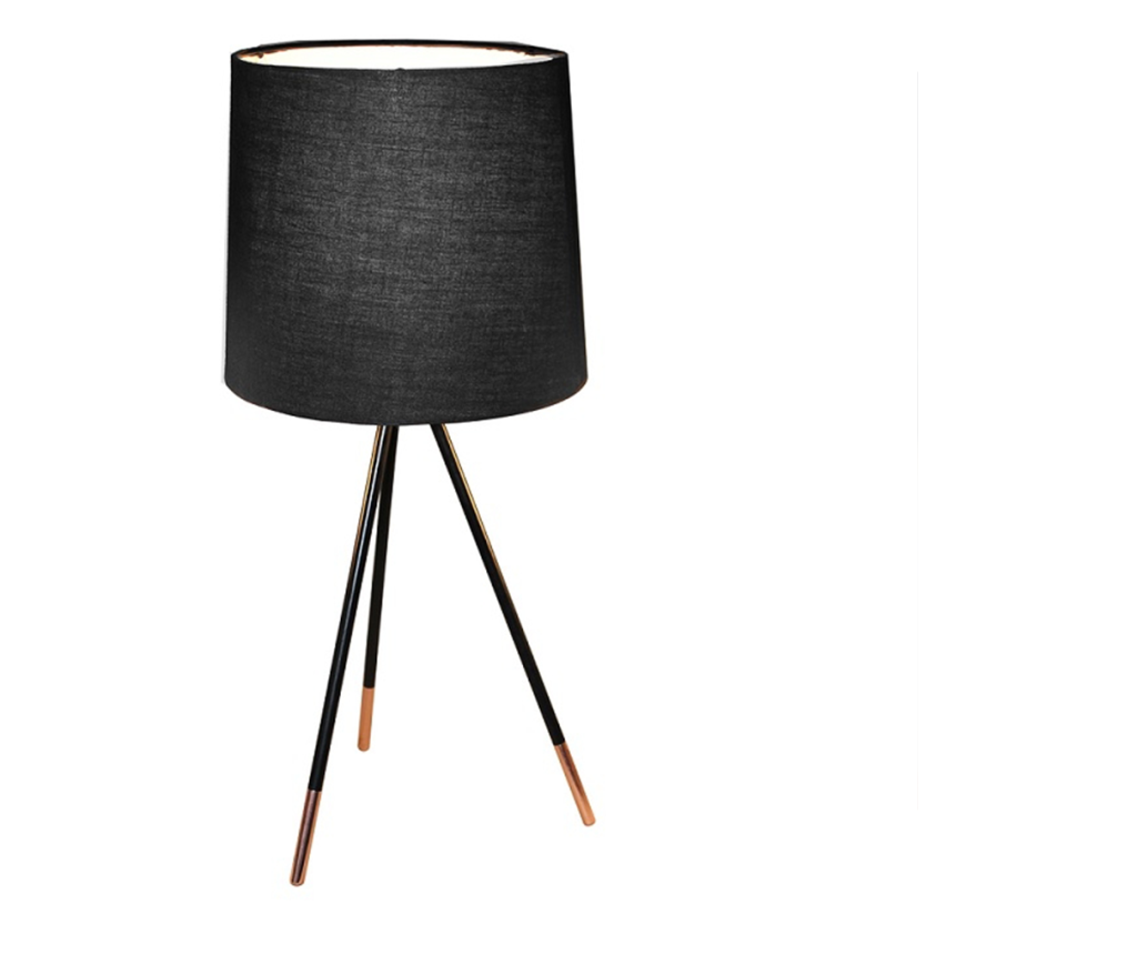 Jade Black Éjjeli Lámpa 24x24x55 cm