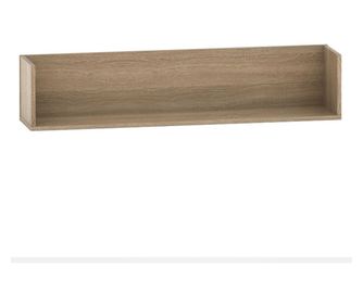 Tempo sonoma tölgy mdf polc 120x25x25 cm