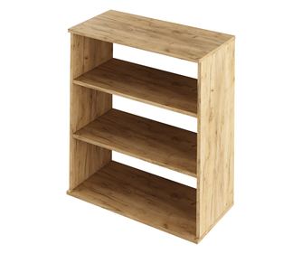 Polc 2 polc mdf tölgy kézműves Resita 70,6x35x79,5 cm