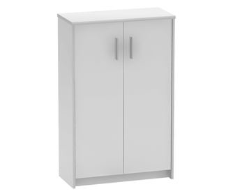 Omarica 2 vrata mdf bela Johan 72,5x33,8x115,8 cm