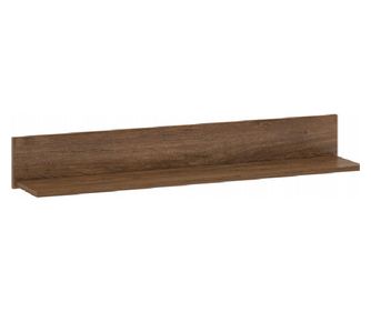 Bolzano tölgy mdf polc Delis 115x16x21,6 cm