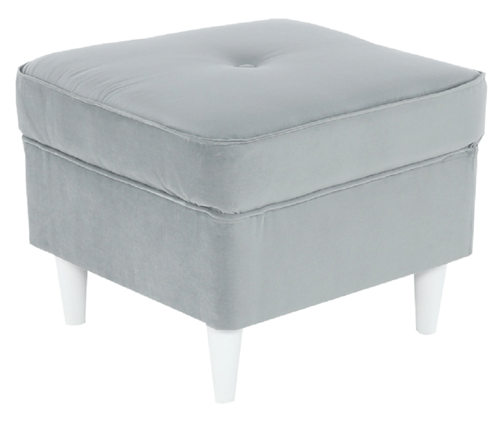 Rufino siva i bijela stolica 40x40x40 cm