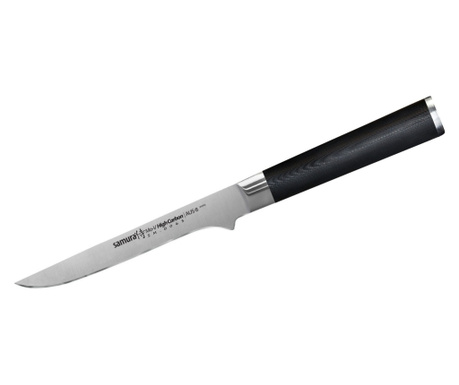 Nóż do trybowania Samura-MoV, stal AUS-8, 16,5 cm, srebrny/czarny