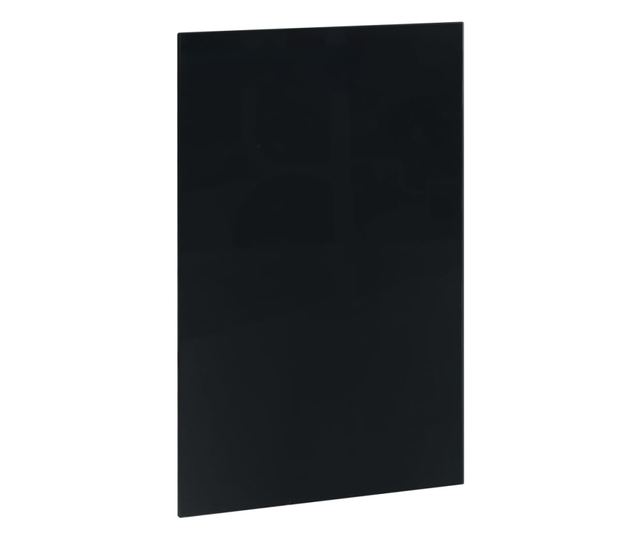 Caseta pentru chei cu tabla magnetica, negru, 30 x 20 x 5,5 cm