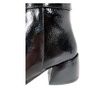 Ботуши YDA Collezione, от еко кожа, модел Oana, размер 38, Гланцирано черно