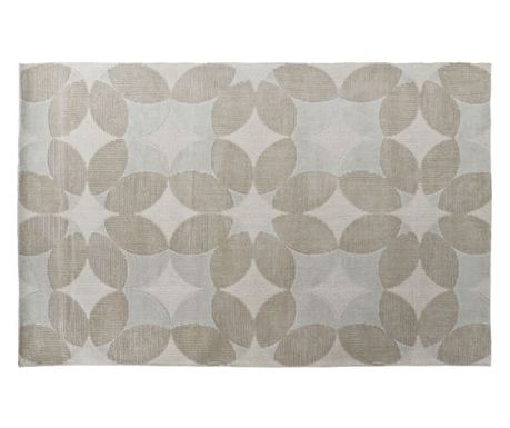 Килим DKD Home Decor Бежов полиестер Кръгове (200 x 290 x 0.9 cm)